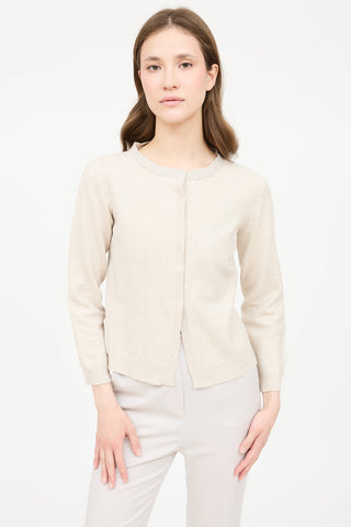 Fabiana FilippiKnit Bead Cardigan