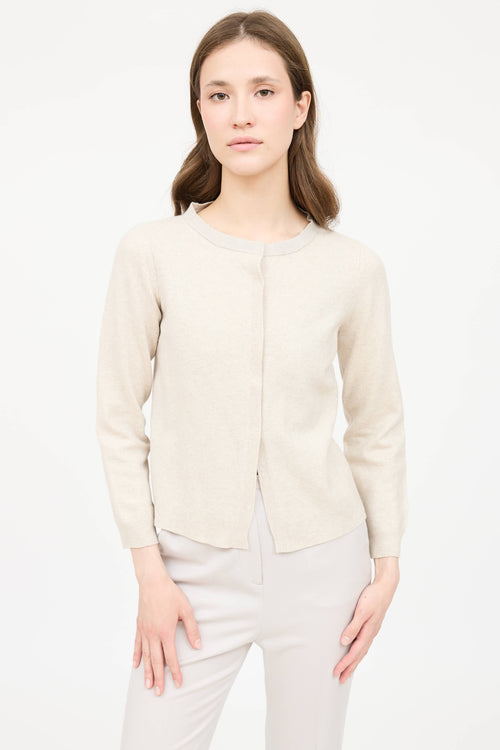 Fabiana FilippiKnit Bead Cardigan