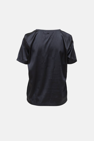 Fabiana Filippi Silk Beaded Top