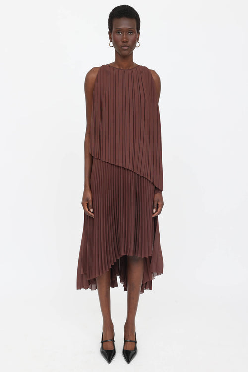 Fabiana Filippi Brown Maxi Dress