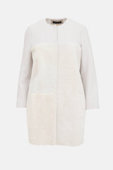 Fabiana Filippi Wool Shearling Coat