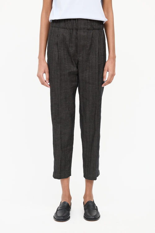 Tapered High Rise Pant