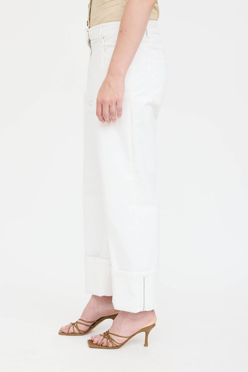 Fabiana Filippi Denim Beaded Jean