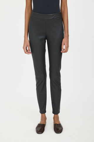 Fabiana Filippi Leather Skinny Pant