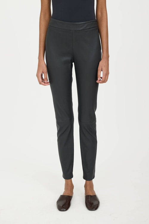 Fabiana Filippi Leather Skinny Pant
