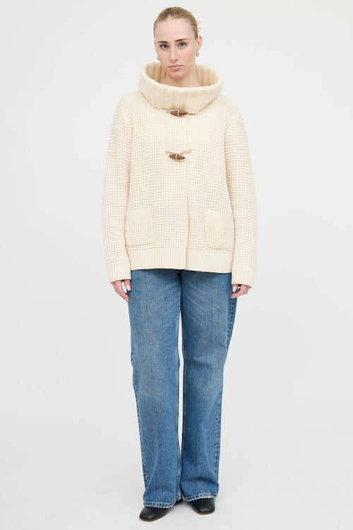 Fabiana Filippi Wool Toggle Cardigan