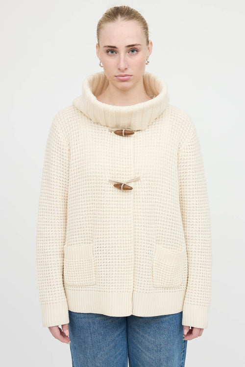 Fabiana Filippi Wool Toggle Cardigan