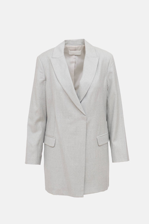 Fabiana Filippi Double Breasted Long Blazer