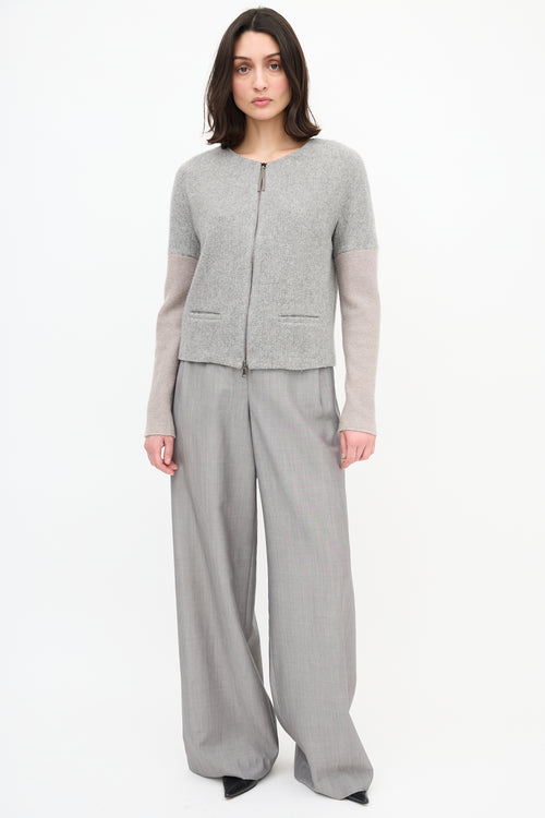 Fabiana Filippi Knit Sleeve Jacket