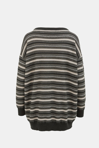 Fabiana Filippi Merino Wool Striped Sweater