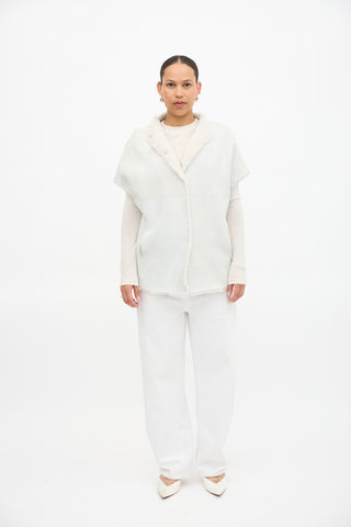 Fabiana Filippi Suede & Shearling Jacket