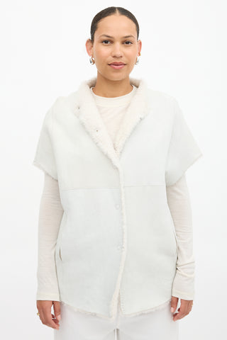 Fabiana Filippi Suede & Shearling Jacket