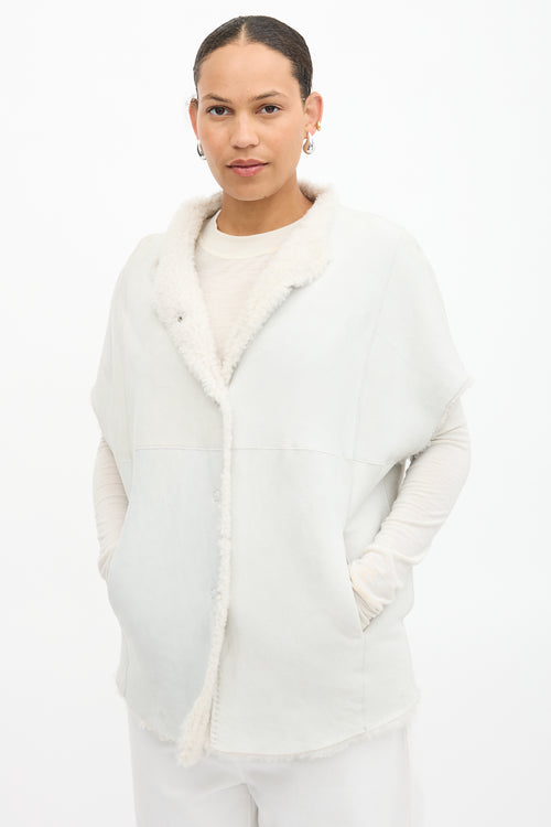 Fabiana Filippi Suede & Shearling Jacket