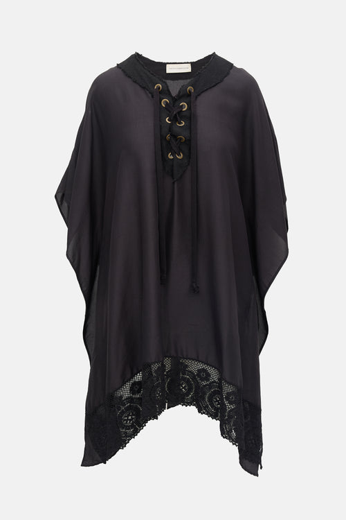 Faith Connexion Silk Tunic Dress