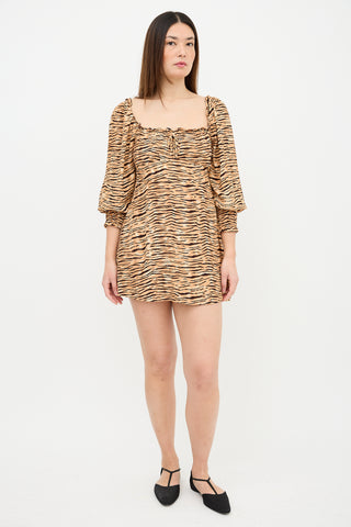 Faithfull the Brand Printed Ira Dress