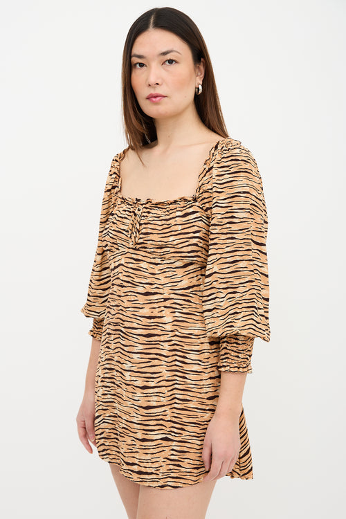 Faithfull the Brand Printed Ira Dress