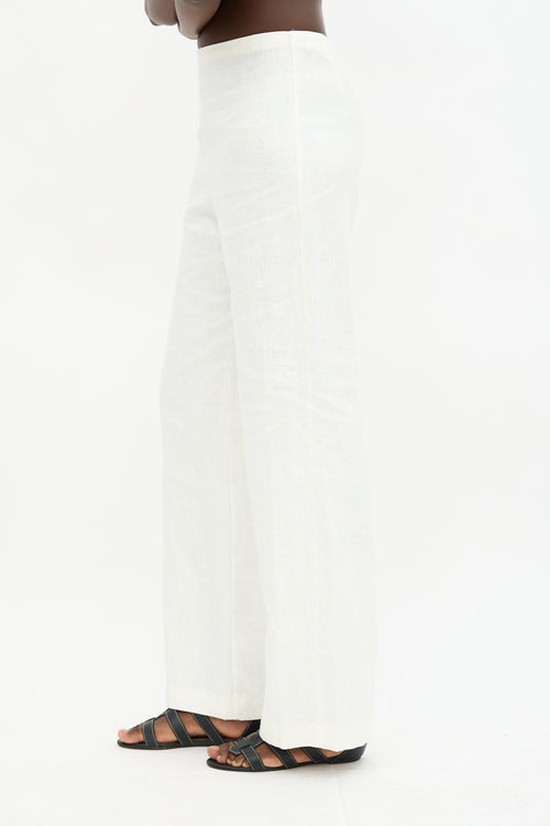 Faithfull the Brand Linen Ilride High Rise Pant