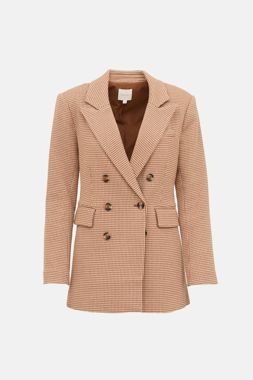 Houndstooth Blazer Co-Ord Set