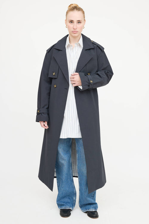Favorite Daughter Double Breasted Trench Coat