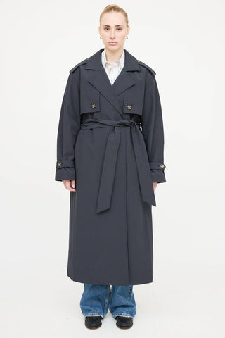 Favorite Daughter Double Breasted Trench Coat