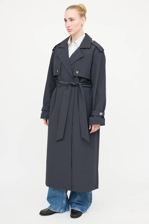 Favorite Daughter Double Breasted Trench Coat