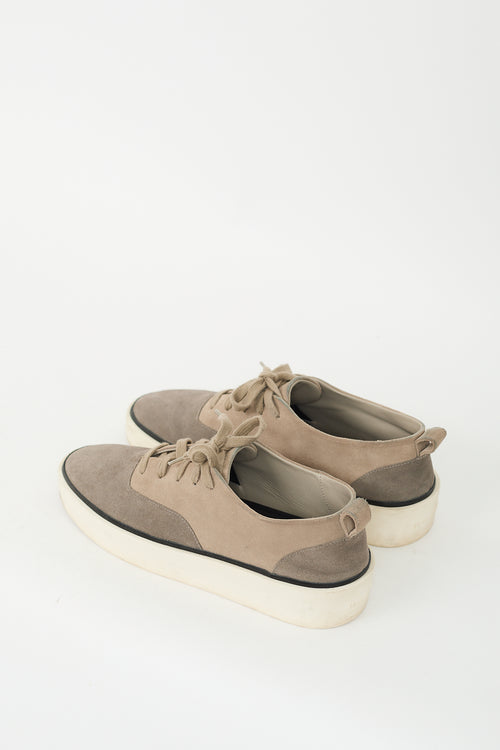 Fear of God Grey & Beige Suede 101 Sneaker