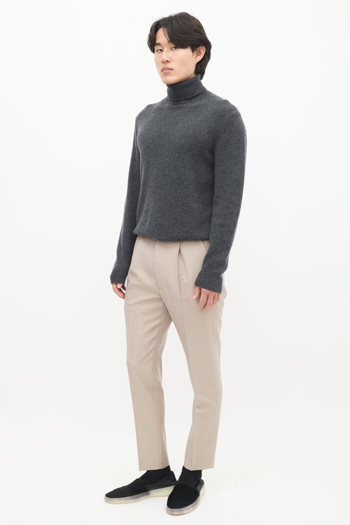 Fear Of God Beige Wool & Mohair Eternal Trouser