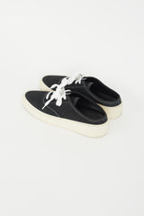 Fear of God Black Canvas Backless Sneaker