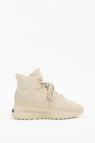 Fear of God Athletics X Adidas Beige Los Angeles Sneaker