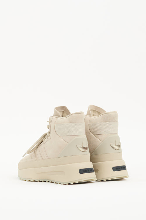 Fear of God Athletics X Adidas Beige Los Angeles Sneaker