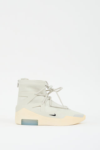 Fear of God X Nike Air Grey & Cream FOG1 Sneaker