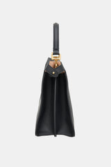 Fendi 2022 Leather Medium Peekaboo ISeeU Bag