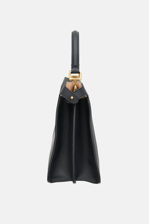 Fendi 2022 Leather Medium Peekaboo ISeeU Bag