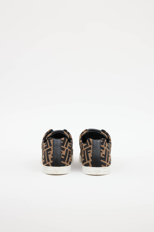 Fendi FF Jacquard Mesh Sneaker