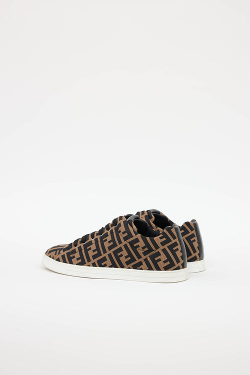 Fendi FF Jacquard Mesh Sneaker