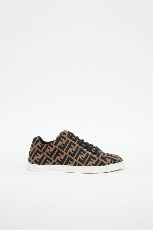 Fendi FF Jacquard Mesh Sneaker