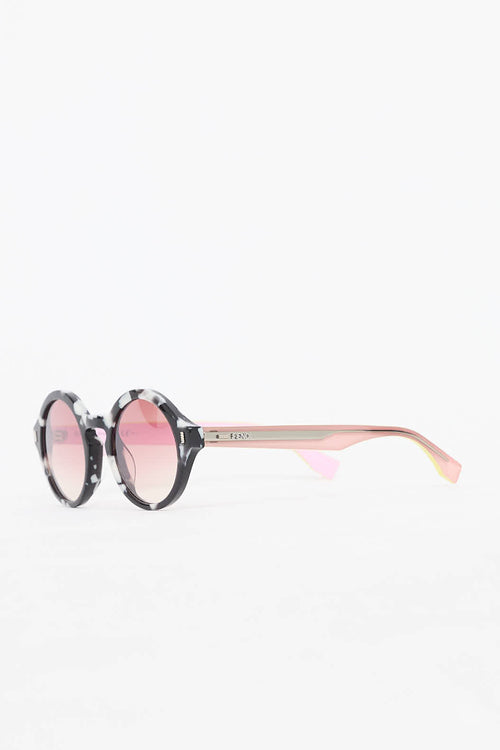 Fendi FF0153/S Round Sunglasses
