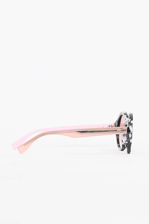 Fendi FF0153/S Round Sunglasses