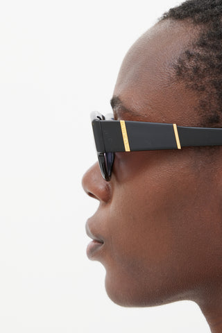 Fendi Black & Gold FS107 Sunglasses