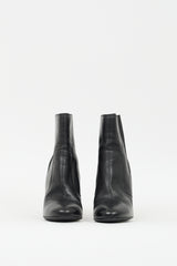 Fendi Black Leather Chelsea Boot