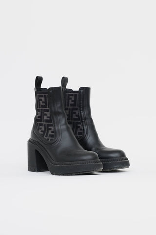 Fendi Domino Biker Boot