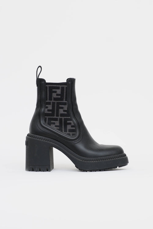 Fendi Domino Biker Boot