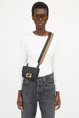 Fendi Flat Baguette Mini Bag