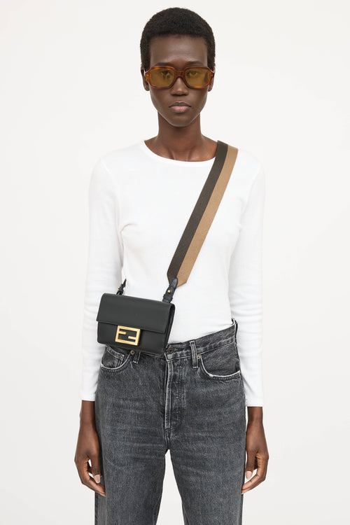 Fendi Flat Baguette Mini Bag