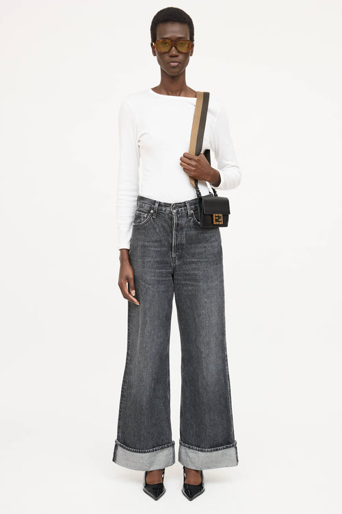 Fendi Flat Baguette Mini Bag