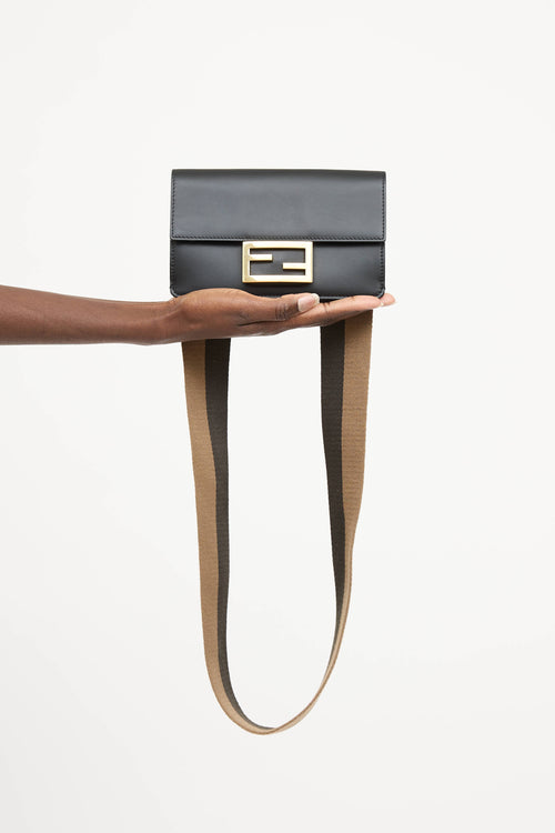 Fendi Flat Baguette Mini Bag