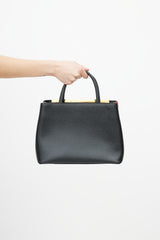 Fendi Black & Multicolour 2Jours Leather Bag