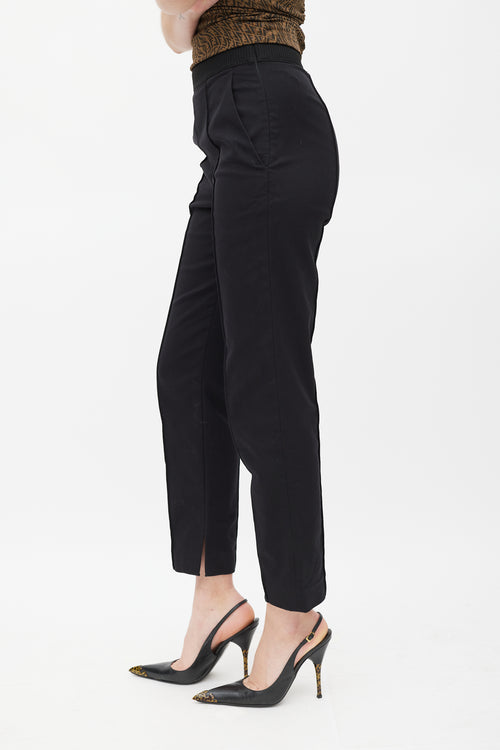 Fendi Black Panelled Trouser