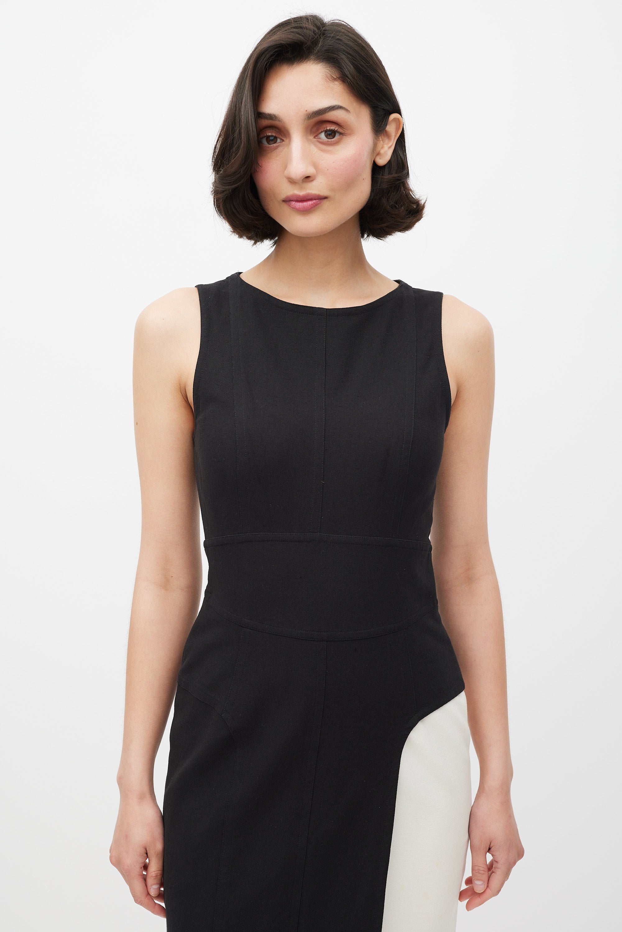Fendi // Black & White Cut Out Dress VSP Consignment Fendi // Black & White Cut Out Dress VSP Consignment