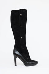 Fendi Suede & Leather Boot